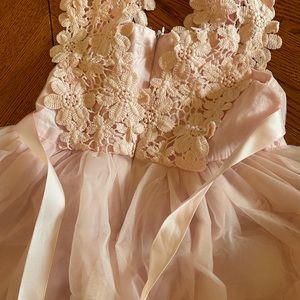 Fancy pink dress